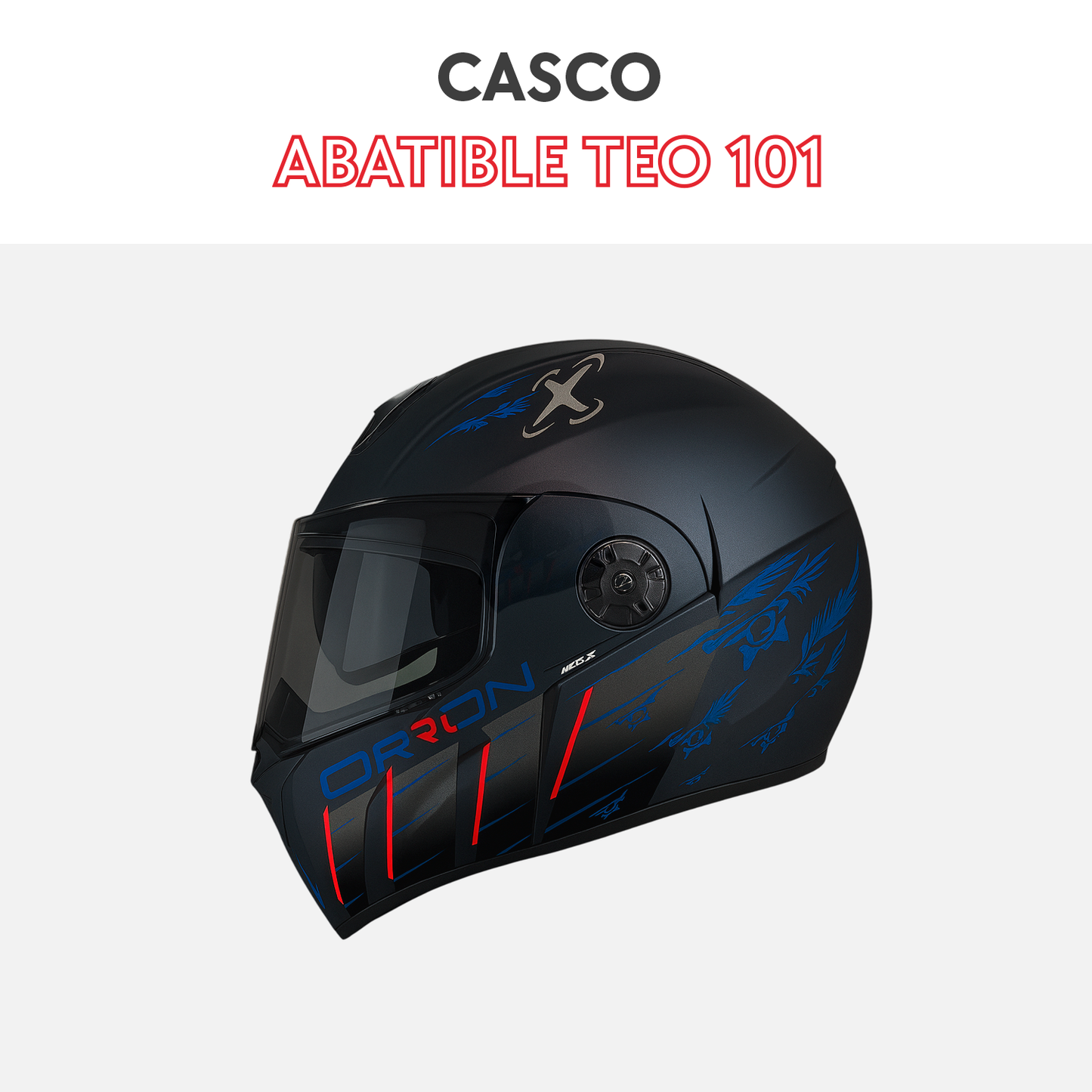 Casco abatible