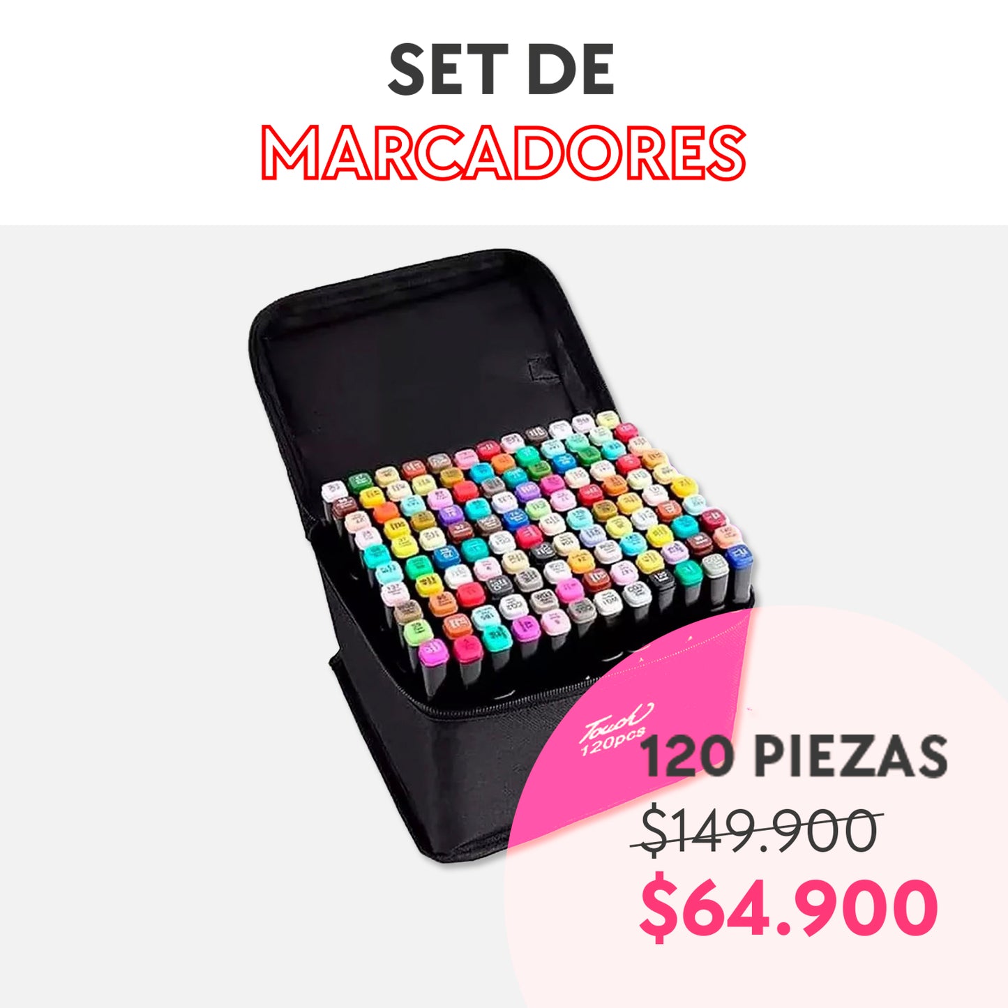 Set marcadores