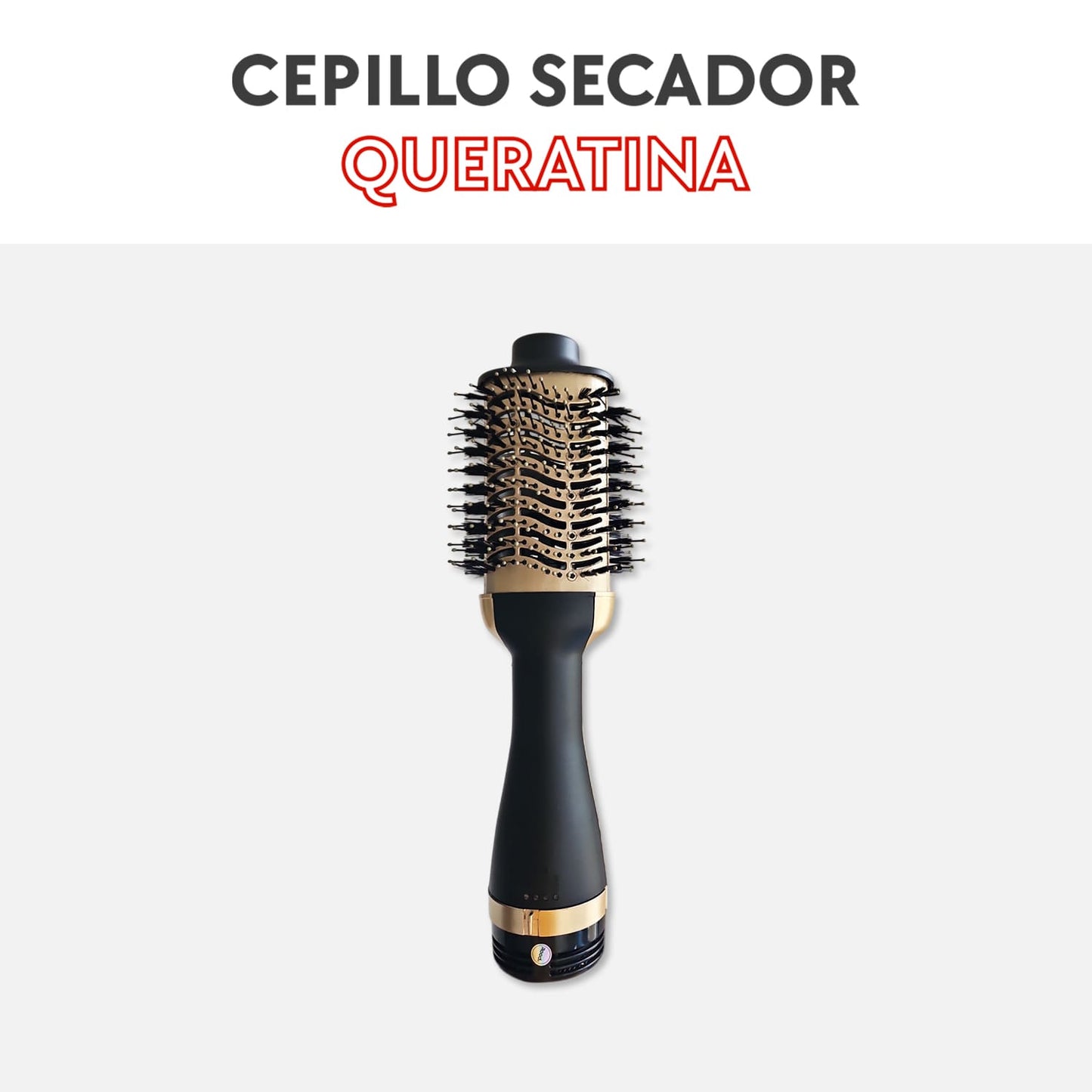Cepillo secador queratina
