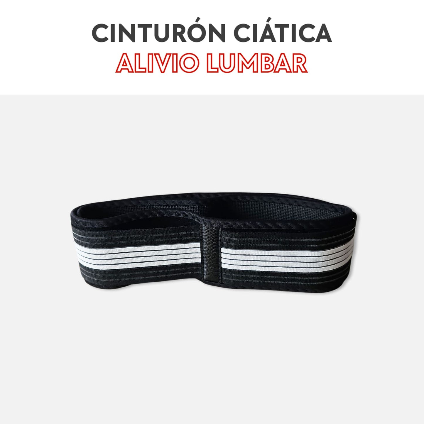 Cinturón ciática alivio lumbar