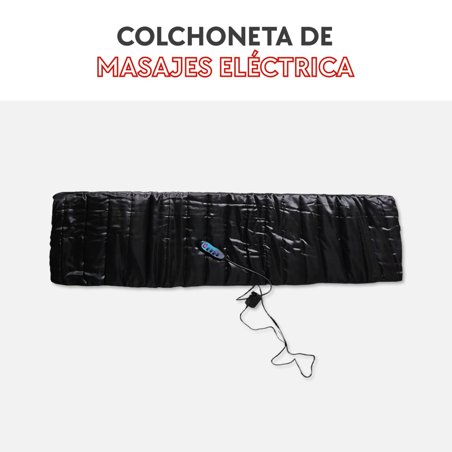 Colchoneta de masajes eléctrica