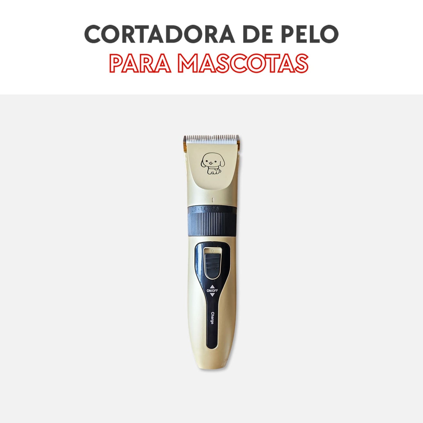 Cortadora de pelo para mascotas