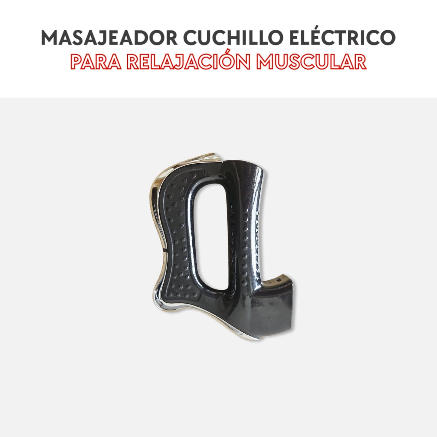 Masajeador cuchillo eléctrico para relajación muscular