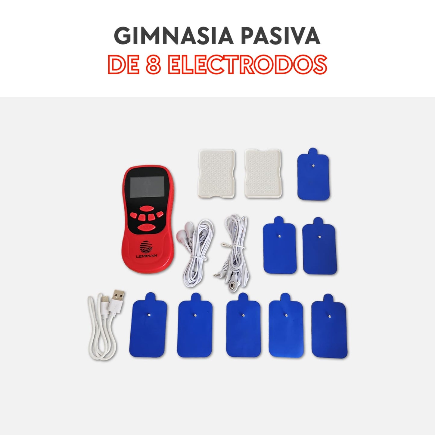 Gimnasia pasiva de 8 electrodos