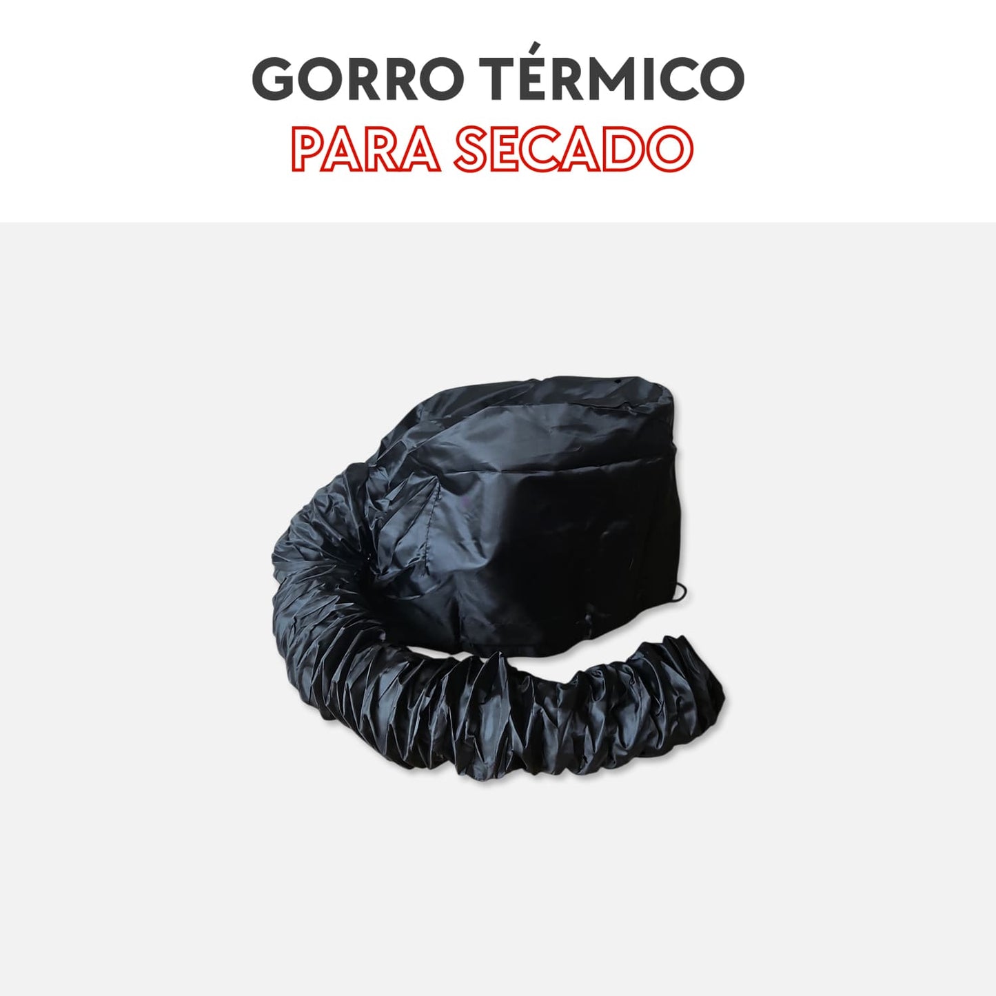 Gorro térmico para secado