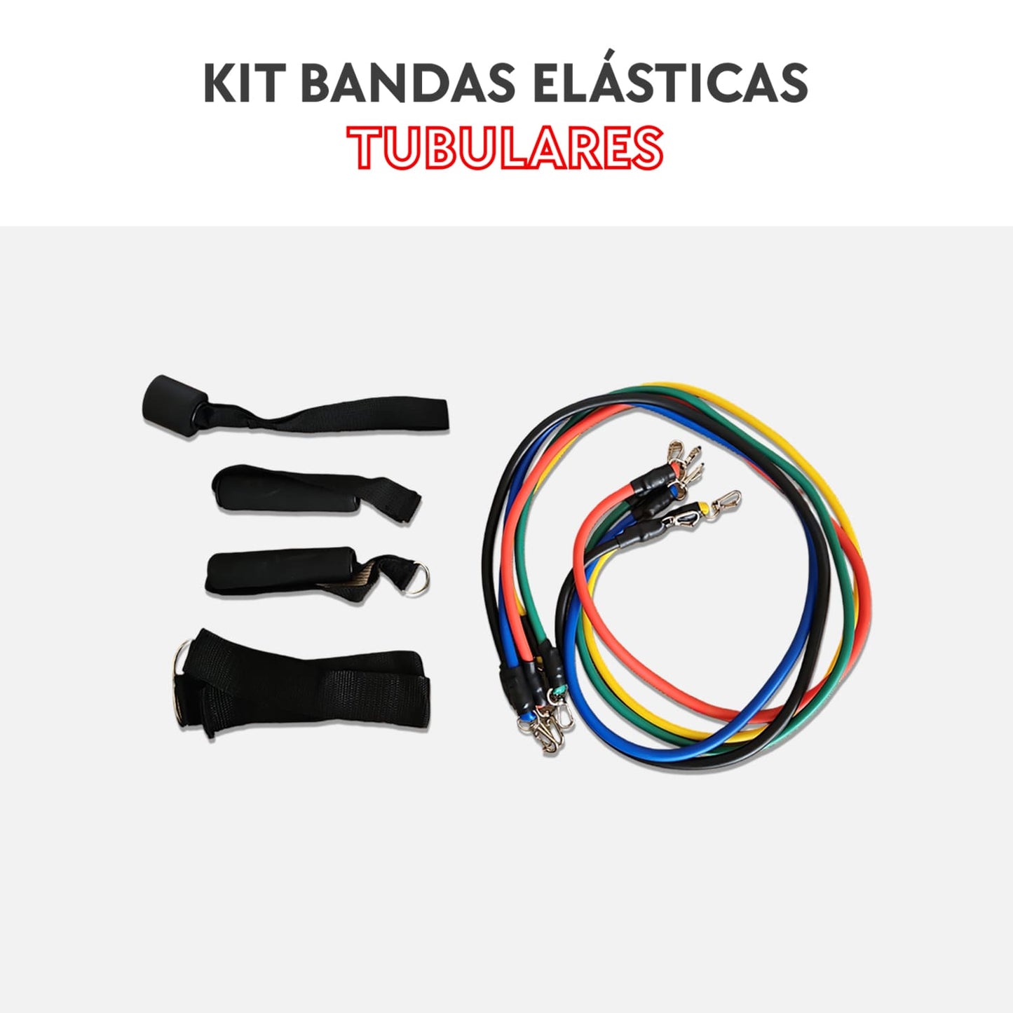 Kit bandas elásticas tubulares