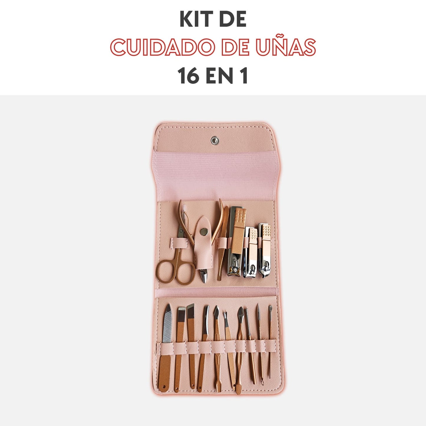| Kit corta uñas 16 en 1