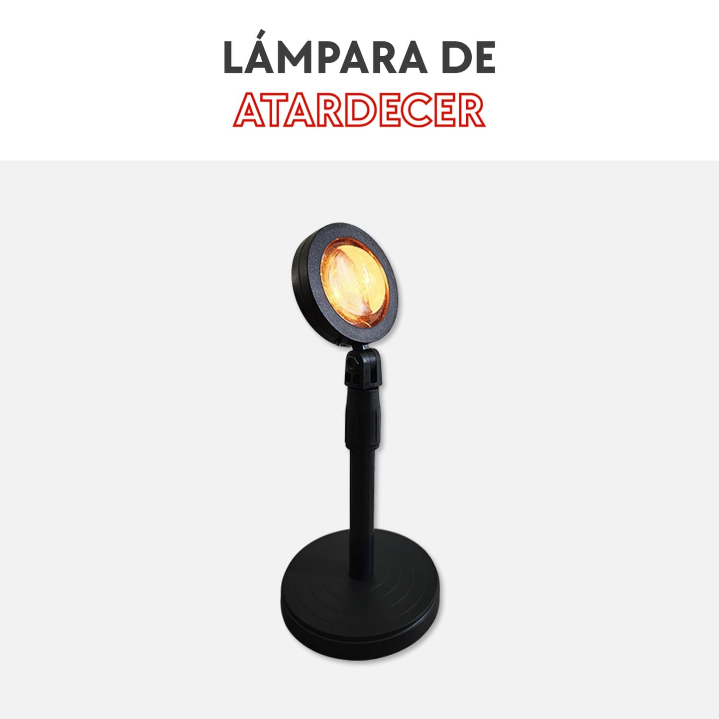 Lámpara de Atardecer