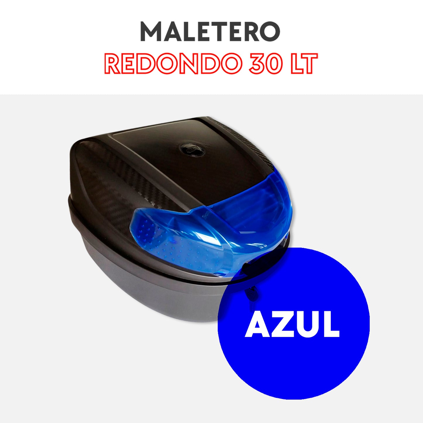 Maletero GS 30L ¡Adaptable a cualquier moto!