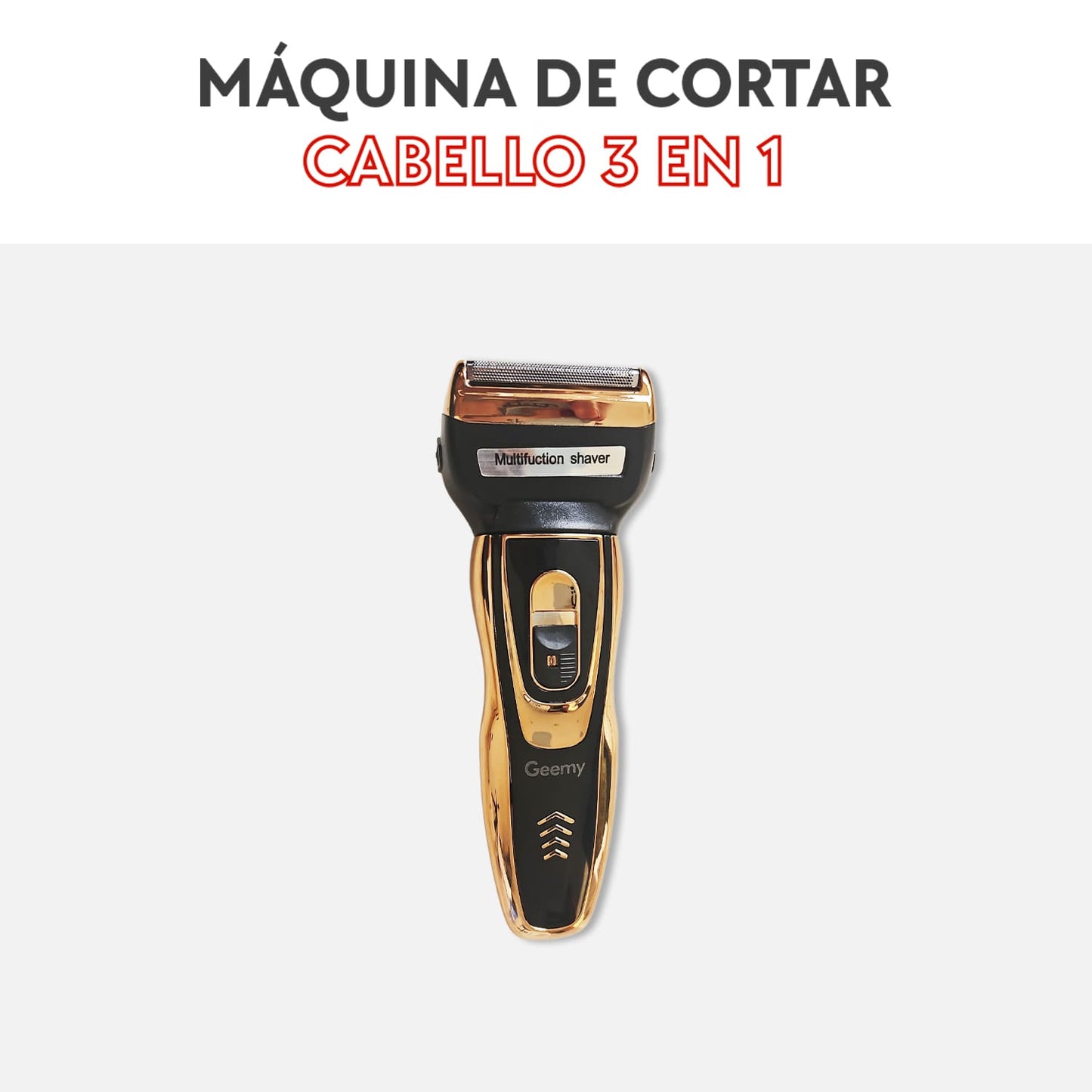 Máquina de cortar cabello 3 en 1