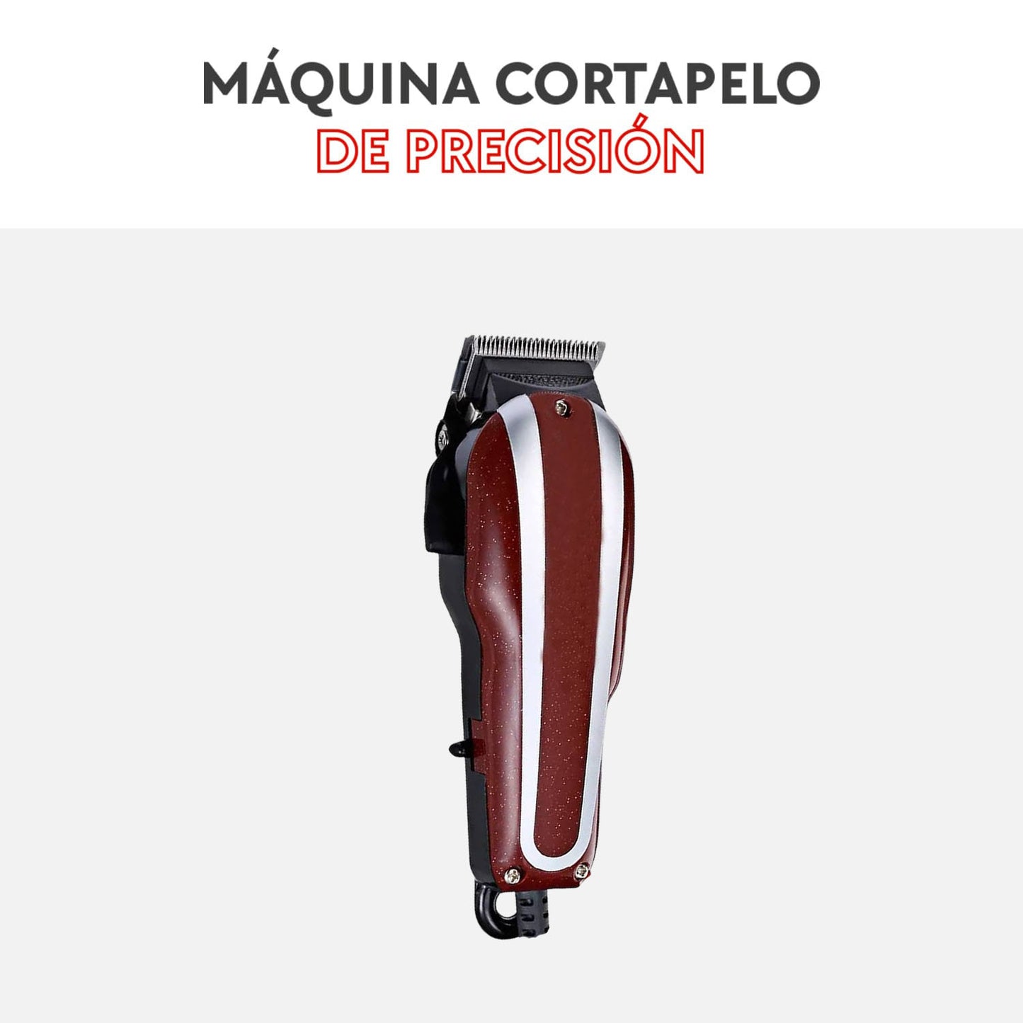 Máquina cortapelo de precisión