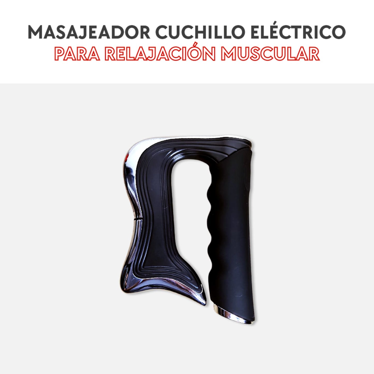 Masajeador cuchillo eléctrico para relajación muscular