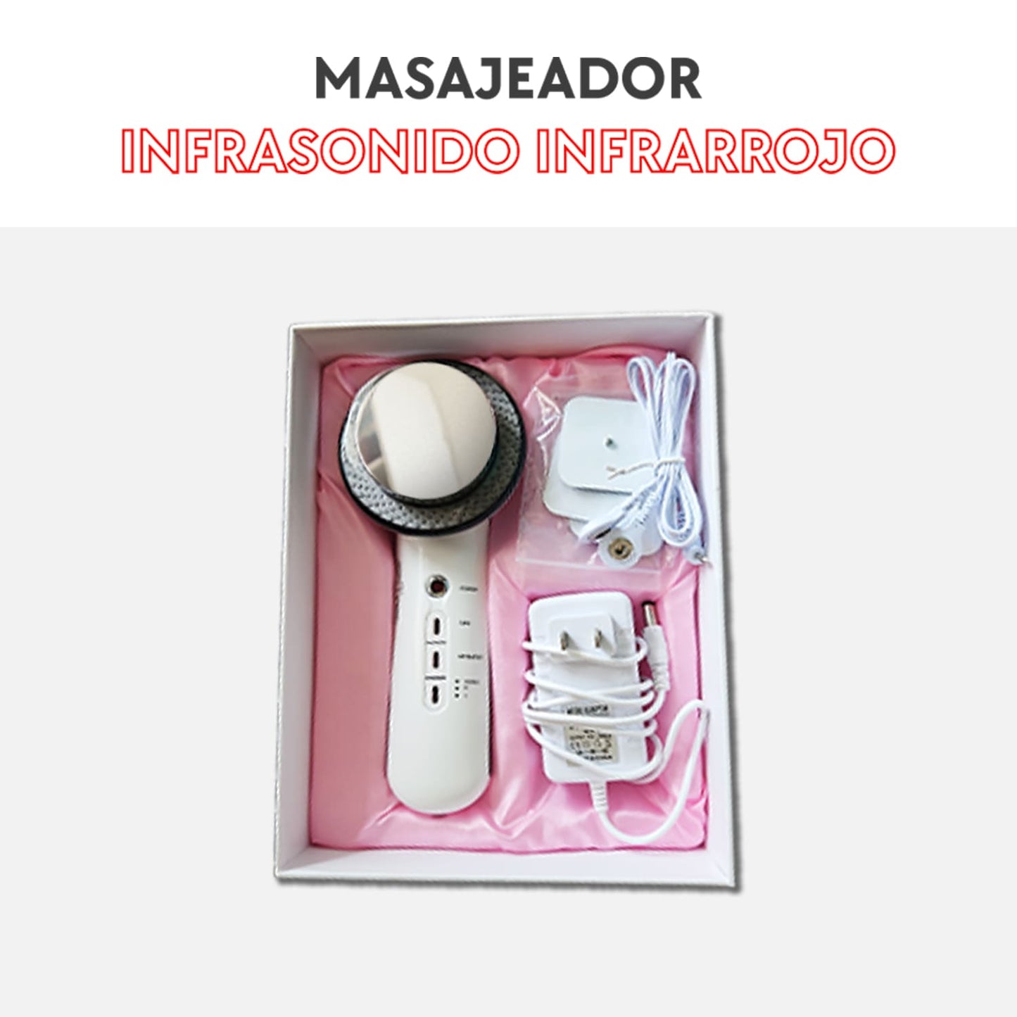 Masajeador infrasonido infrarrojo