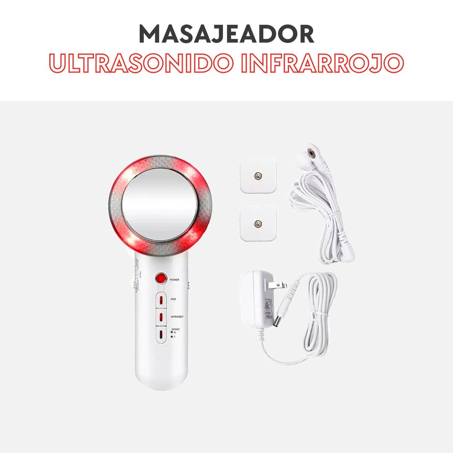Masajeador infrasonido infrarrojo