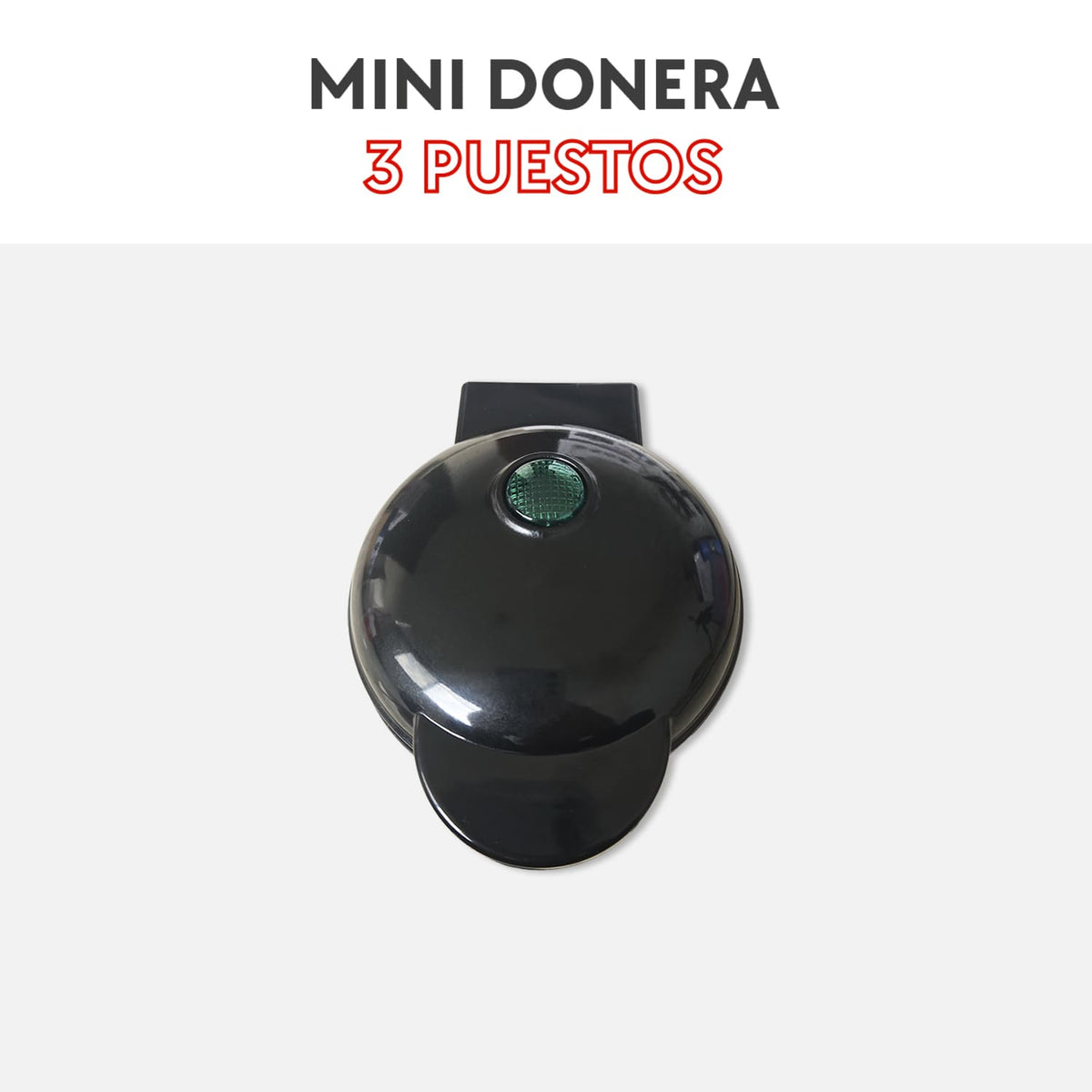 Mini donera 3 puestos