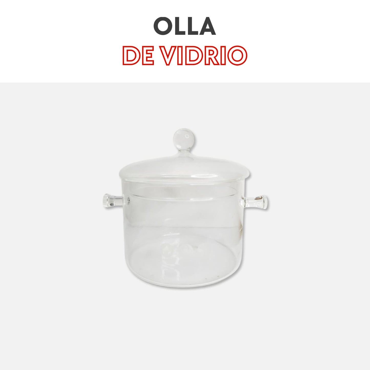 Olla de vidrio