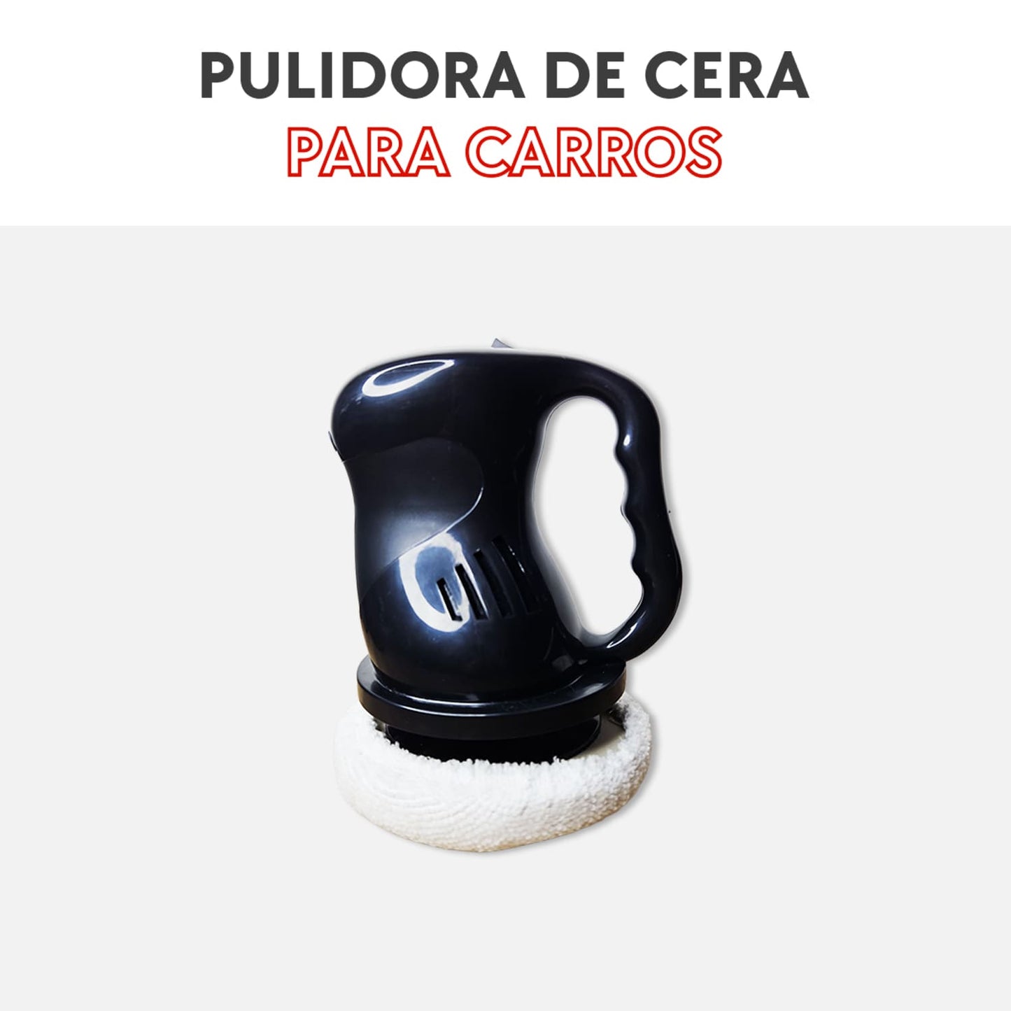 Pulidora de cera para carros