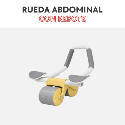 Rueda abdominal con rebote