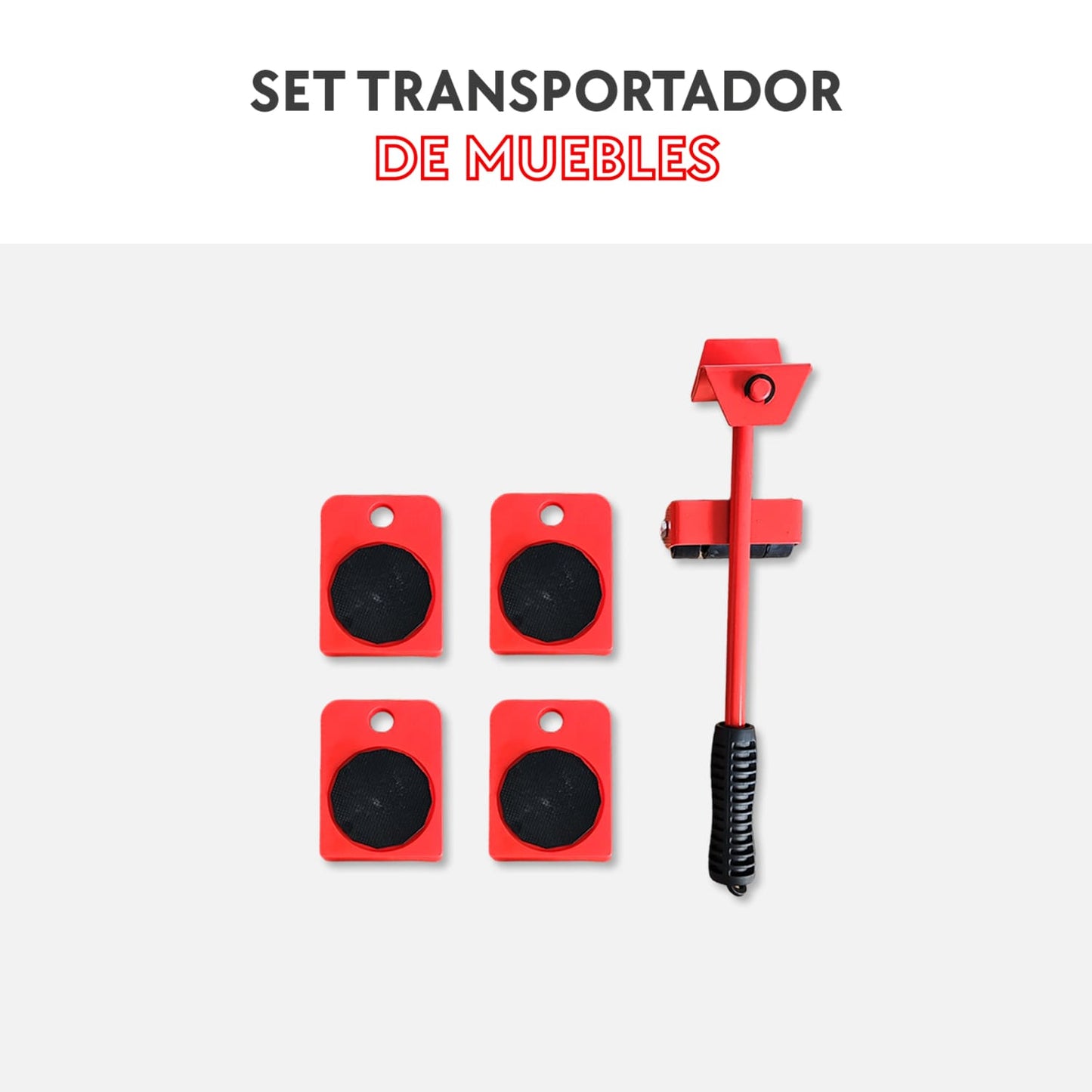 Set transportador de muebles
