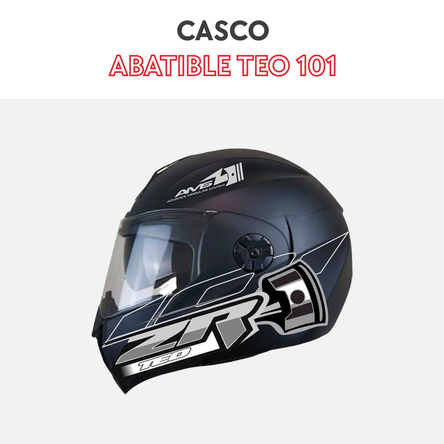 Casco abatible