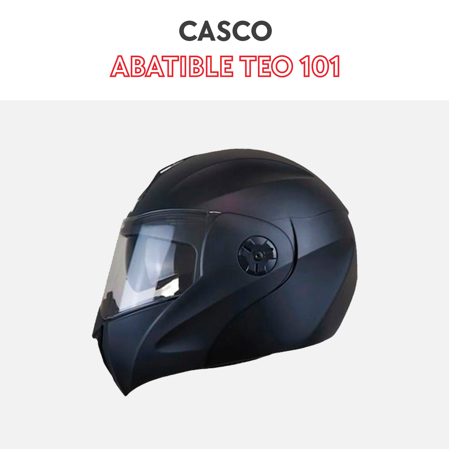 Casco abatible