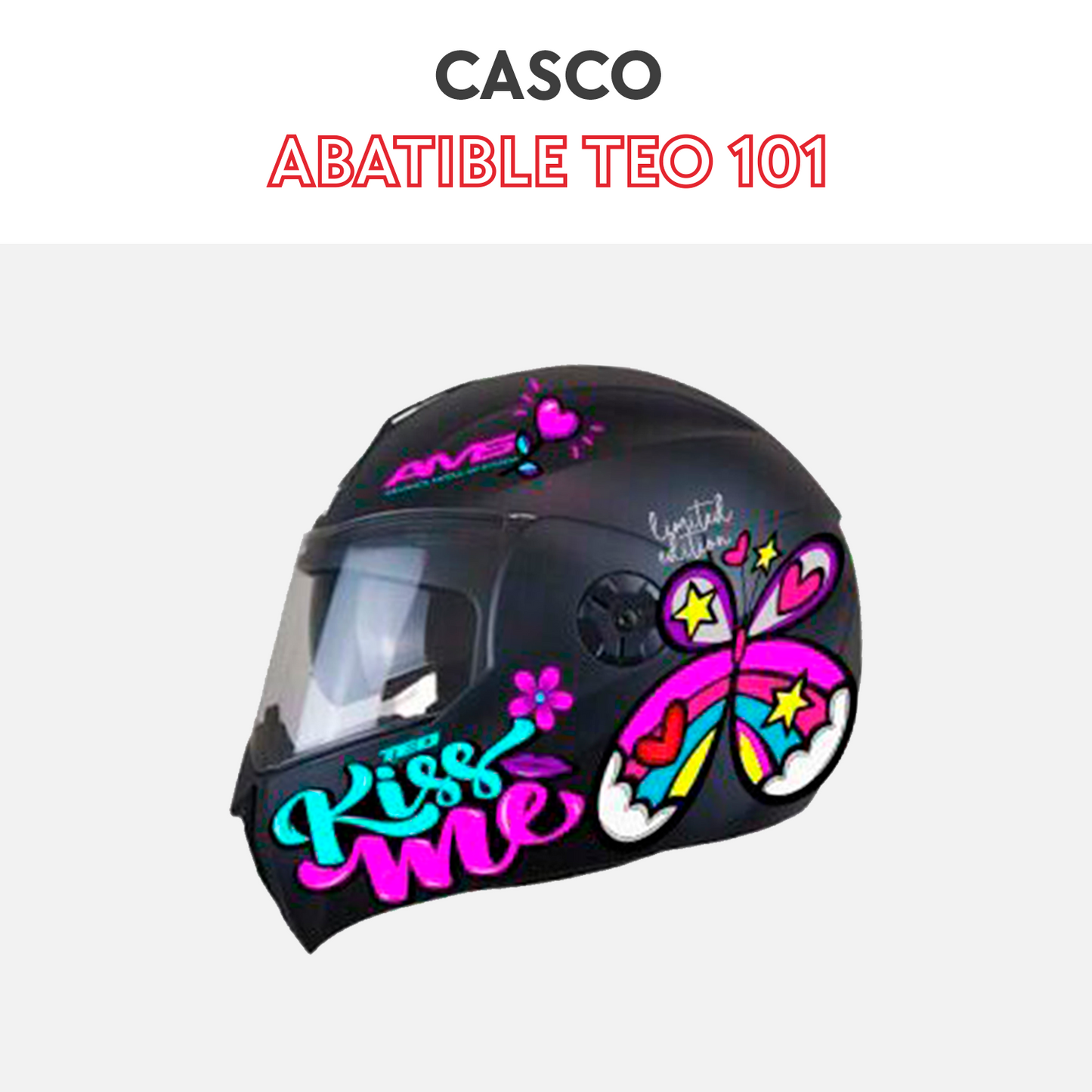 Casco abatible