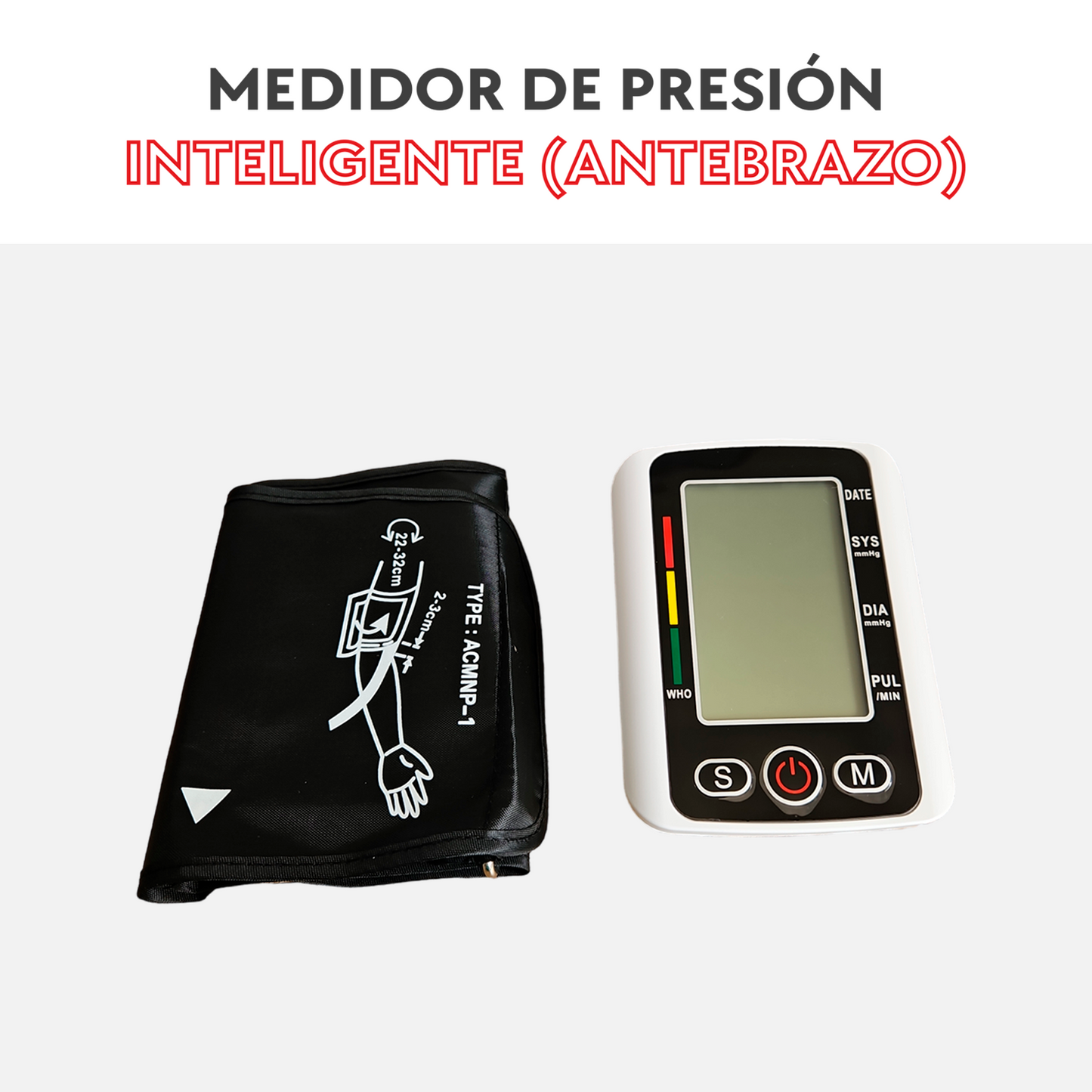 Medidor de presión inteligente (Antebrazo)