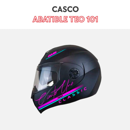 Casco abatible