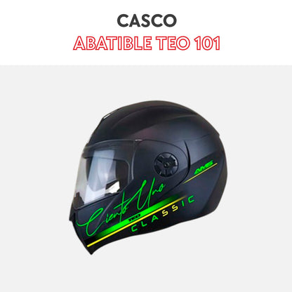 Casco abatible