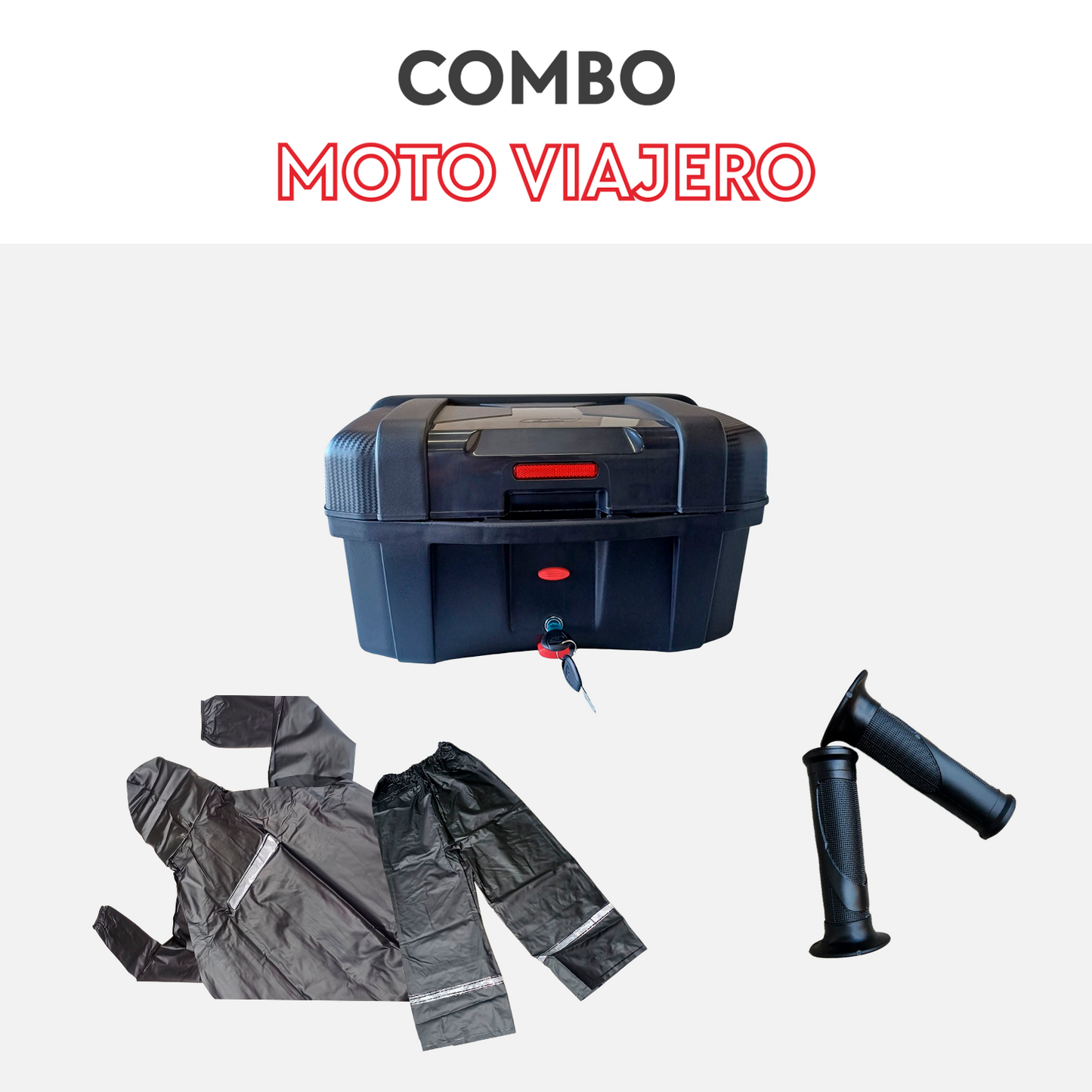 Combo moto viajero