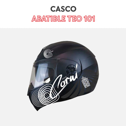 Casco abatible