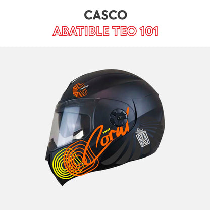 Casco abatible