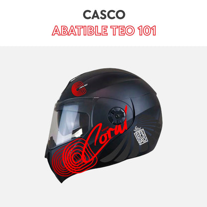 Casco abatible