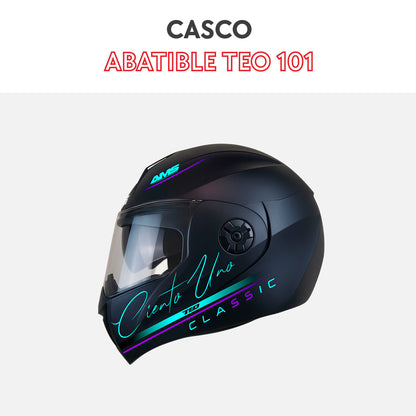 Casco abatible