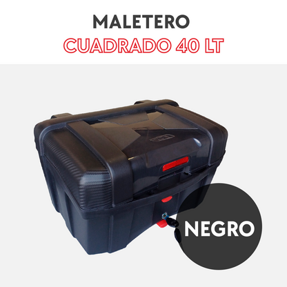 Maletero Cuadrado 40L GS ¡Adaptable a cualquier moto!