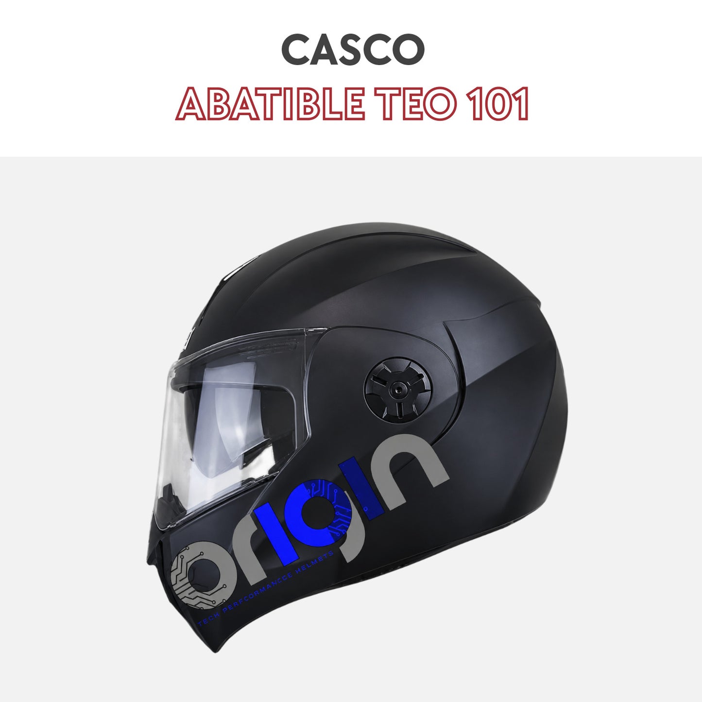 Casco abatible