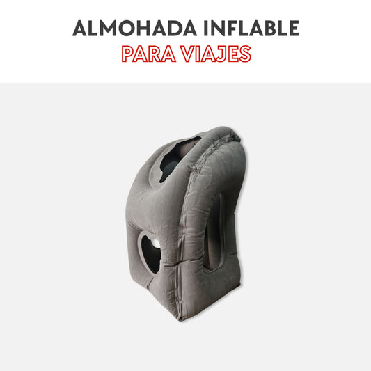 Almohada inflable para viajes