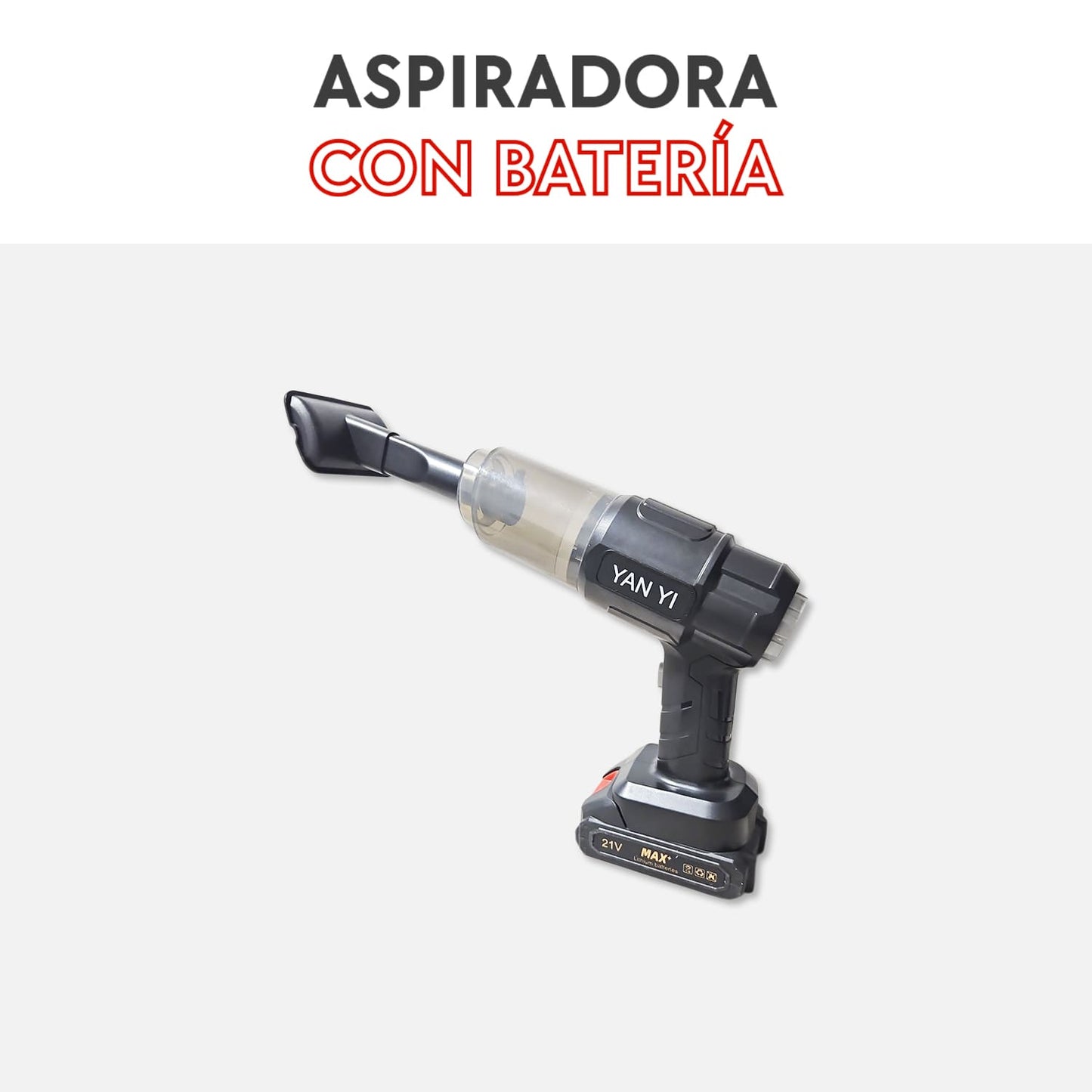 Aspiradora con batería