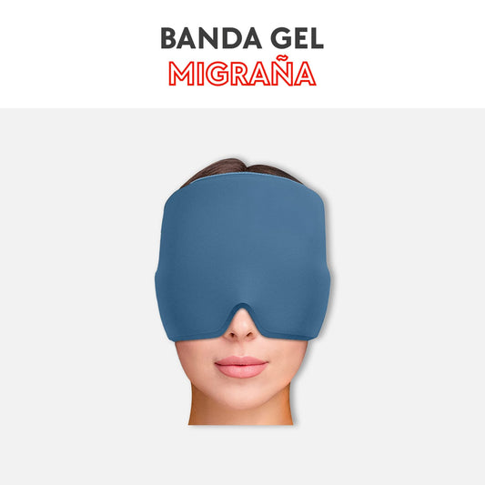 Banda gel migraña