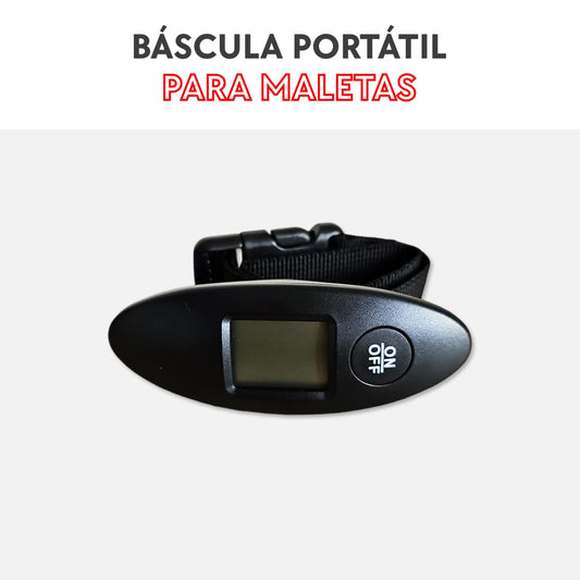 Báscula portátil para maletas