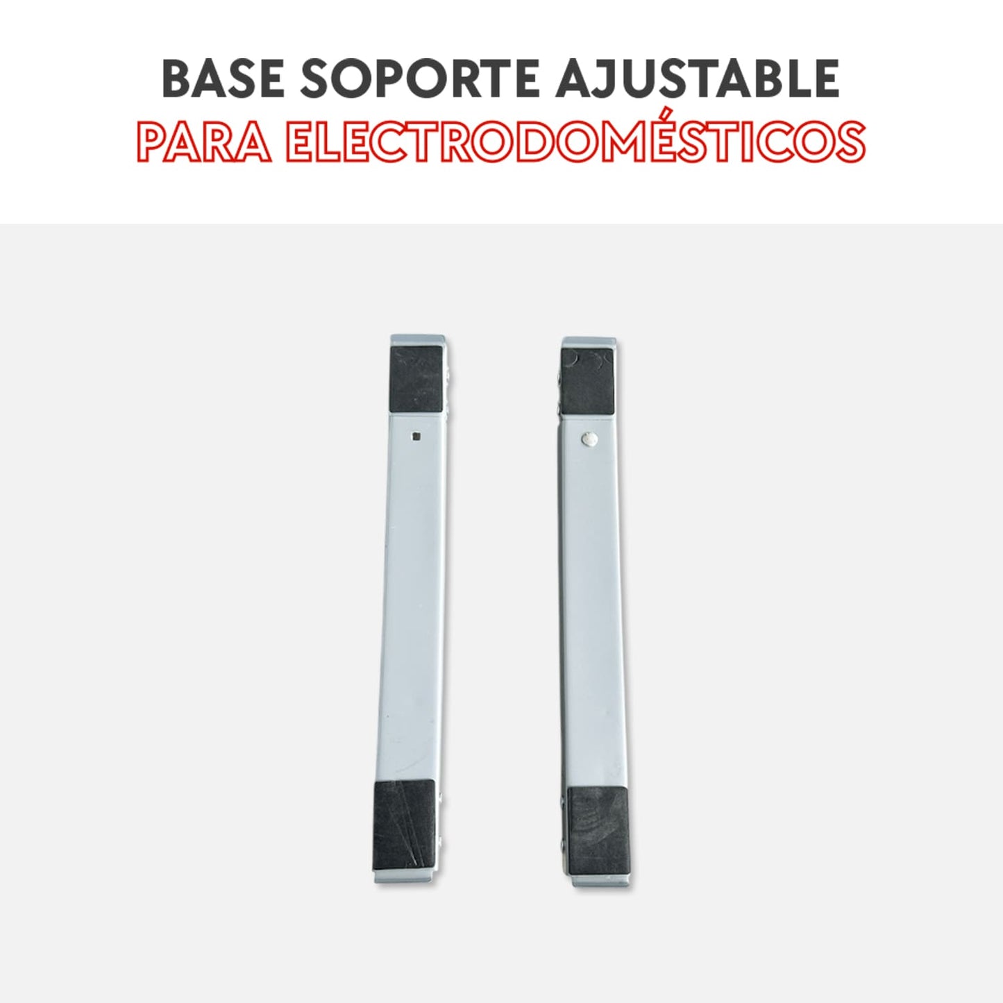 Base soporte ajustable para electrodomésticos