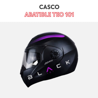 Casco abatible
