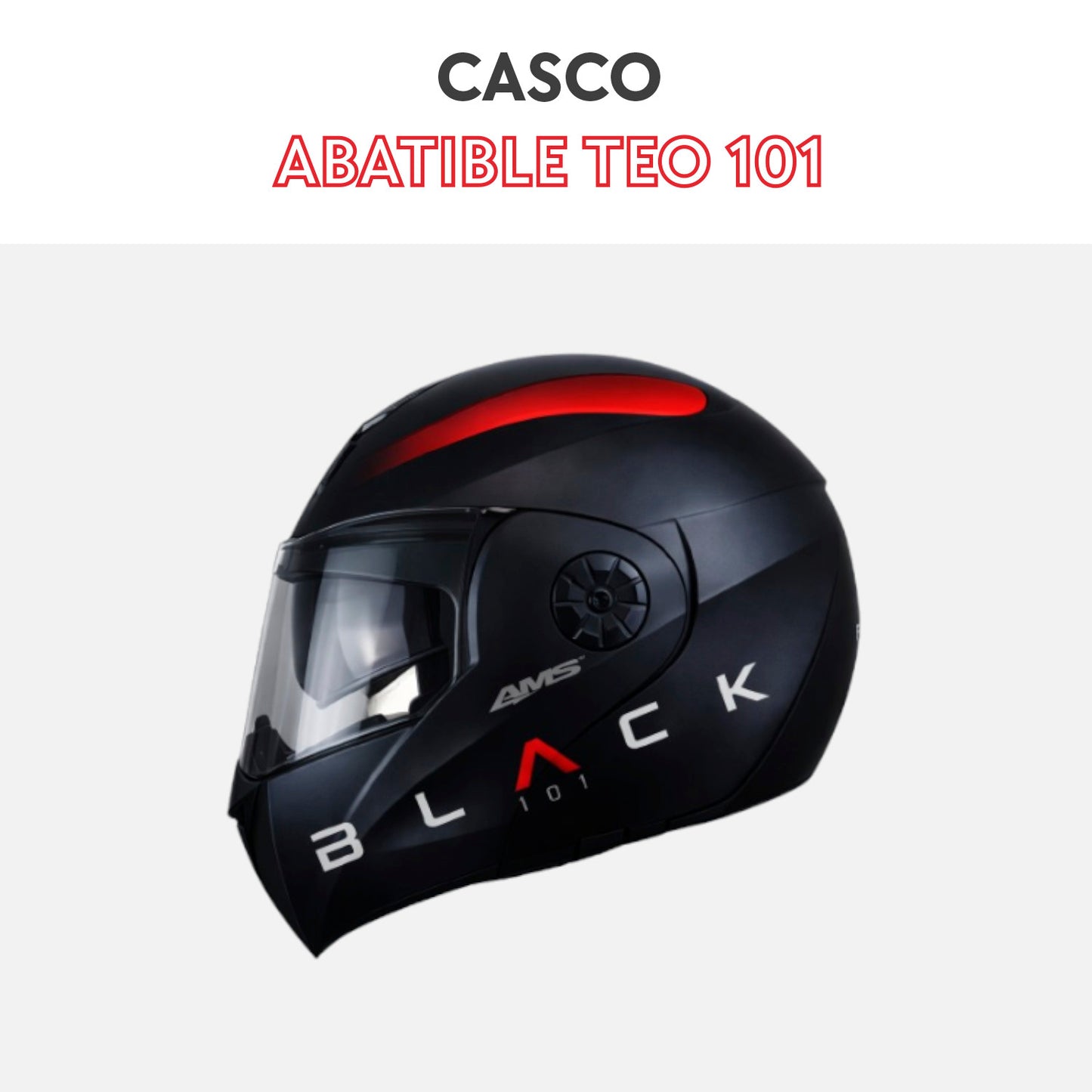 Casco abatible