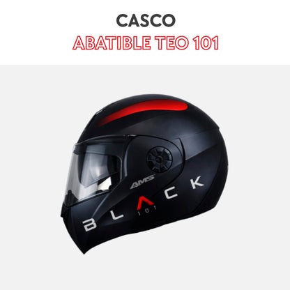 Casco abatible