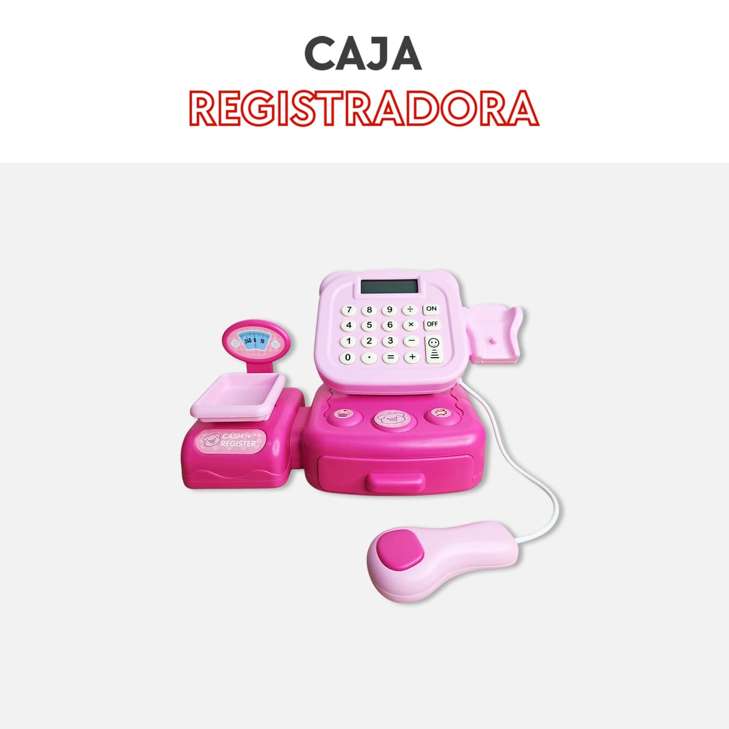 Set de juego: Caja registradora