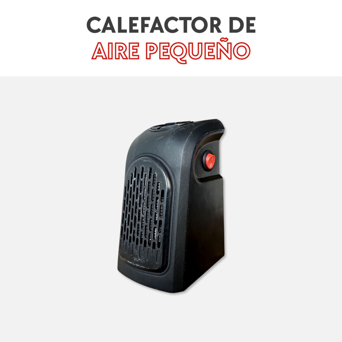 Calefactor de aire pequeño