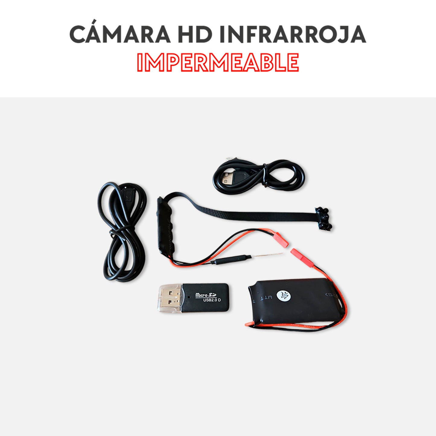 Cámara HD Infrarroja Impermeable