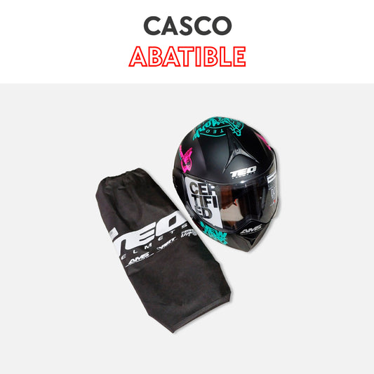 Casco abatible