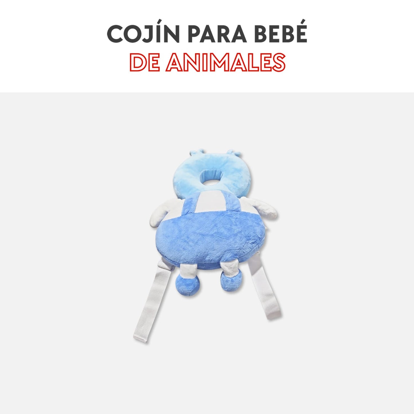 Cojín animales para bebé