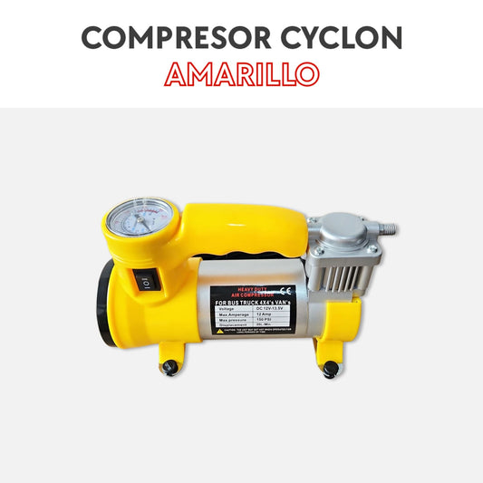 Compresor cyclon amarillo